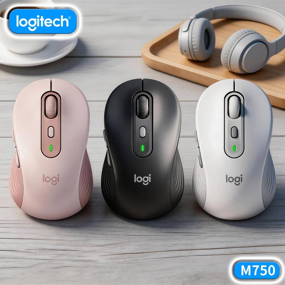 Logitech Home Cinema - Logitech M650/M650L Wireless Ergonomic Mouse -