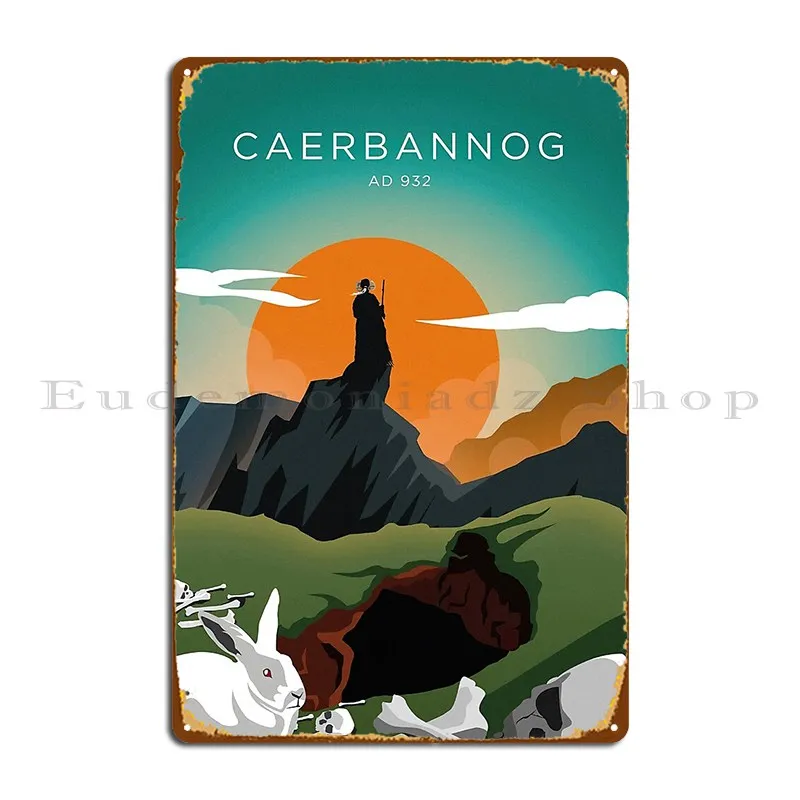 Home Cinema Inspiration - Monty Python Caerbannog Inspired Metal Sign