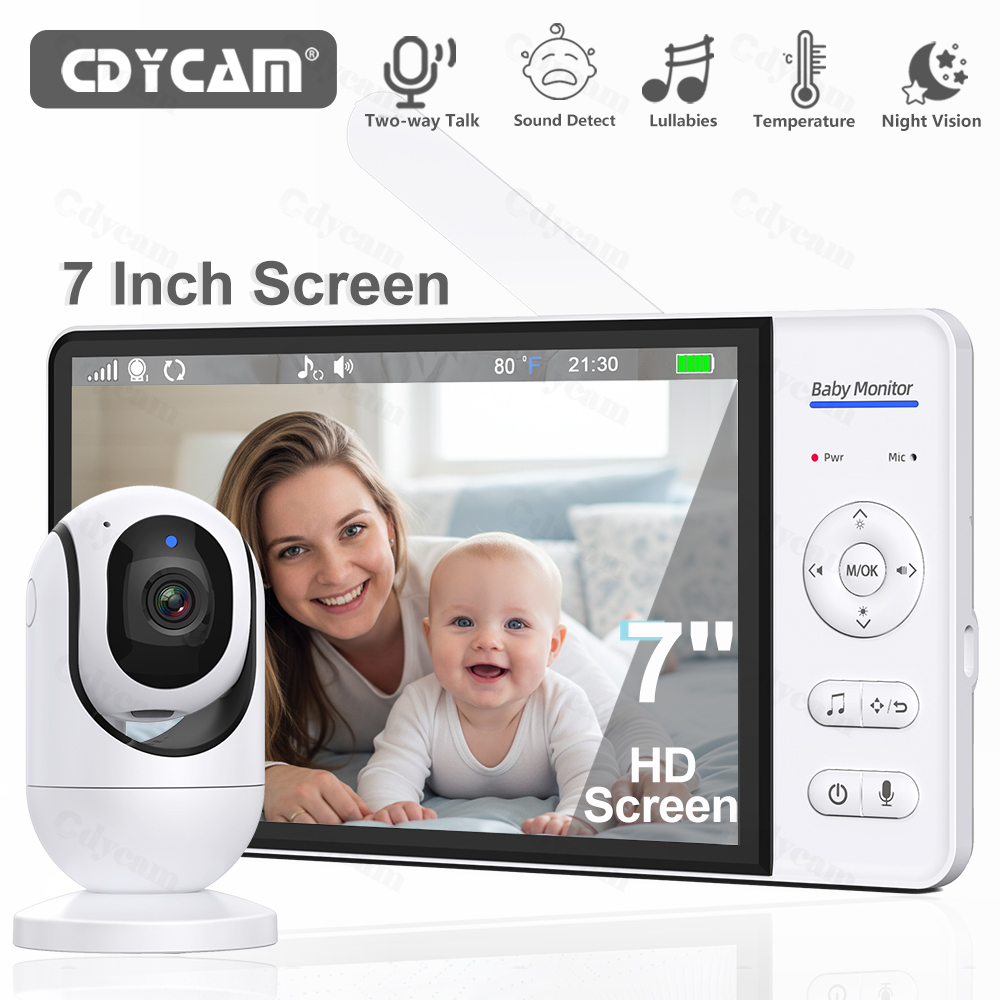 Home Cinema Wireless - 7.0'' Video Baby Monitor 720P 5000mAh