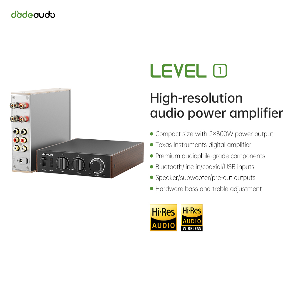 Home Cinema Installation - JadeAudio Level 1 Desktop HiFi Bluetooth