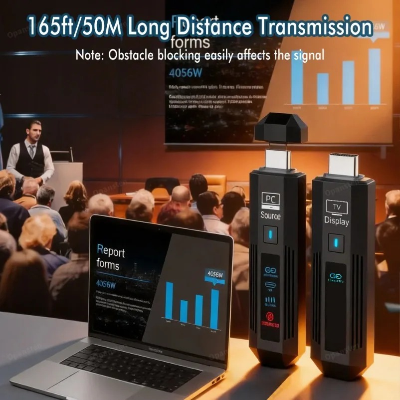 50M 5.8G 1080P HDMI-Compatible - Home Cinema Wireless recension och pris