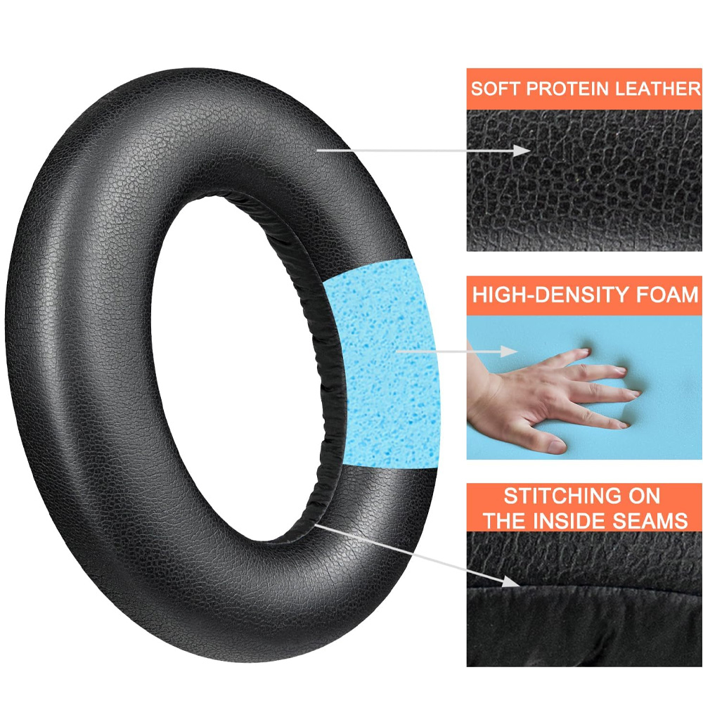 Replacement Foam Ear Pads for  - Sennheiser Headphone Momentum 4 recension och pris