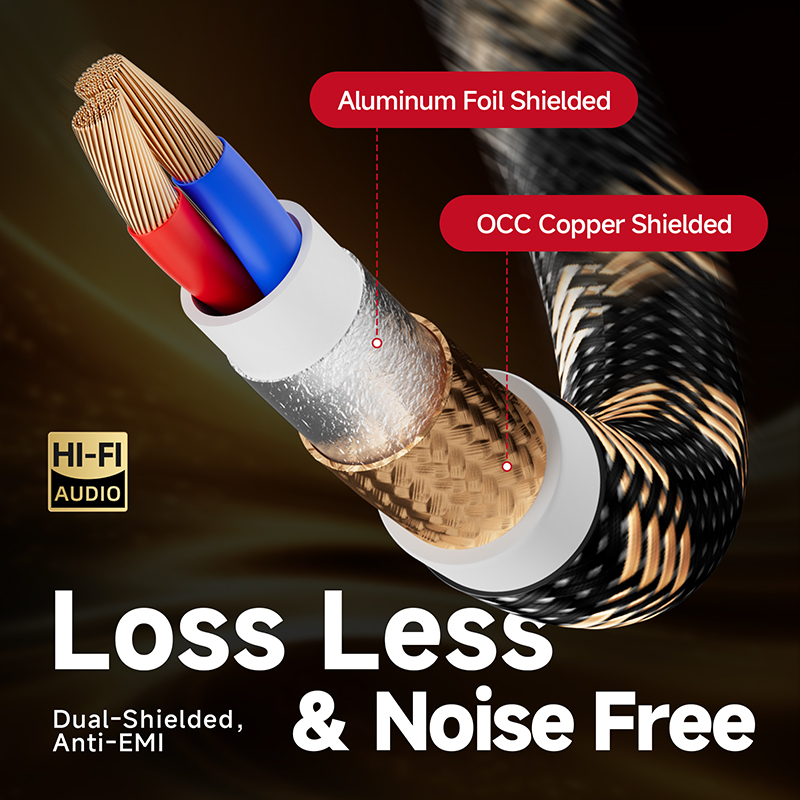 TODN RCA Cable HiFi Stereo 3.5 - Home Cinema Installation recension och pris