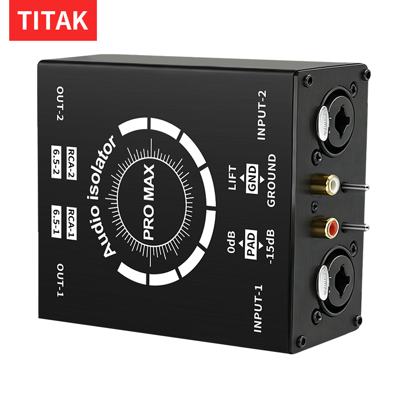 3Pin XLR/RCA/TS/TRS Ground Loo - Home Cinema Installation recension och pris