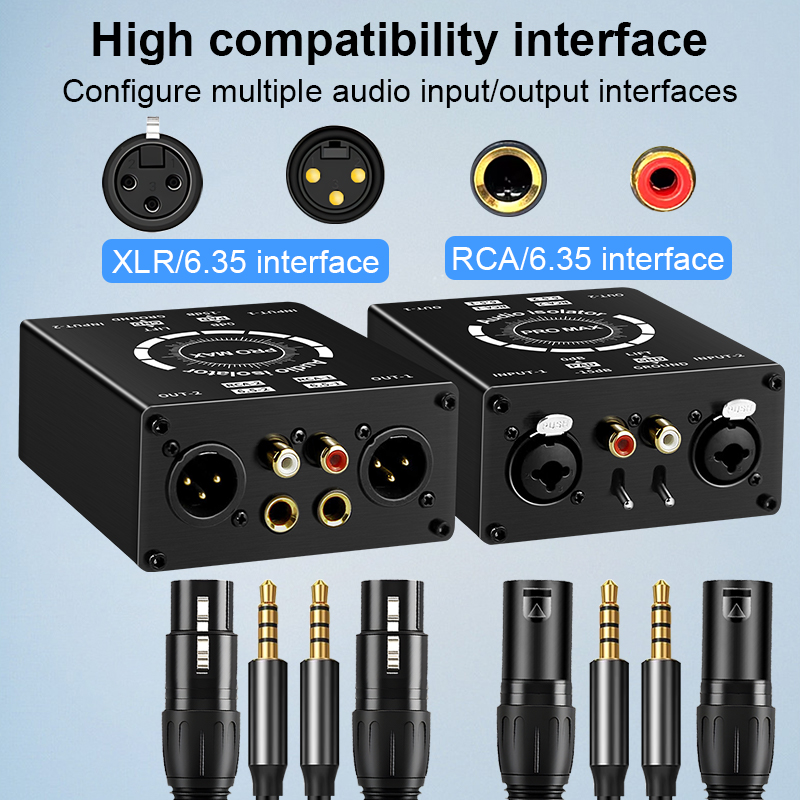3Pin XLR/RCA/TS/TRS Ground Loo - Home Cinema Installation recension och pris