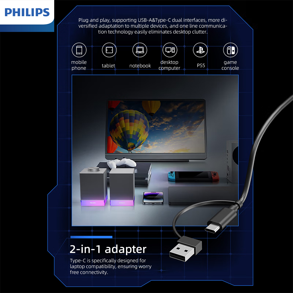 Philips SPA4209 Bluetooth Spea - Home Cinema Philips recension och pris