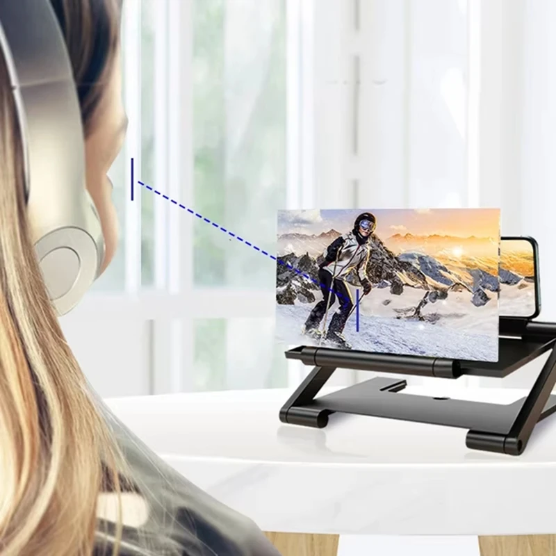 NEW 3D Screen Amplifier Mobile - Home Cinema Projector Screen recension och pris