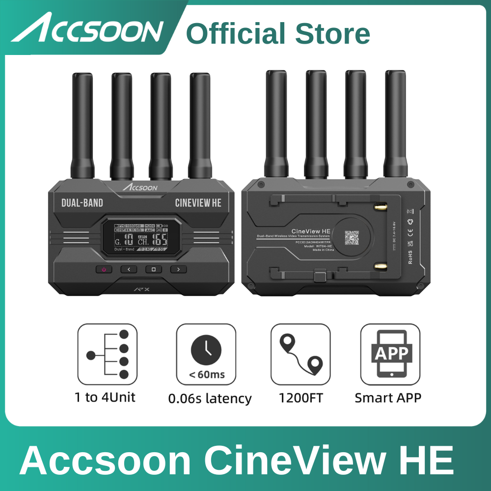 ACCSOON CineView HE HDMI Video - Home Cinema Wireless recension och pris
