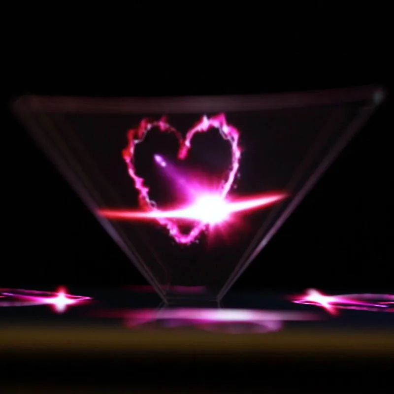 3D Hologram Pyramid Display Pr - Home Cinema Projector Screen recension och pris