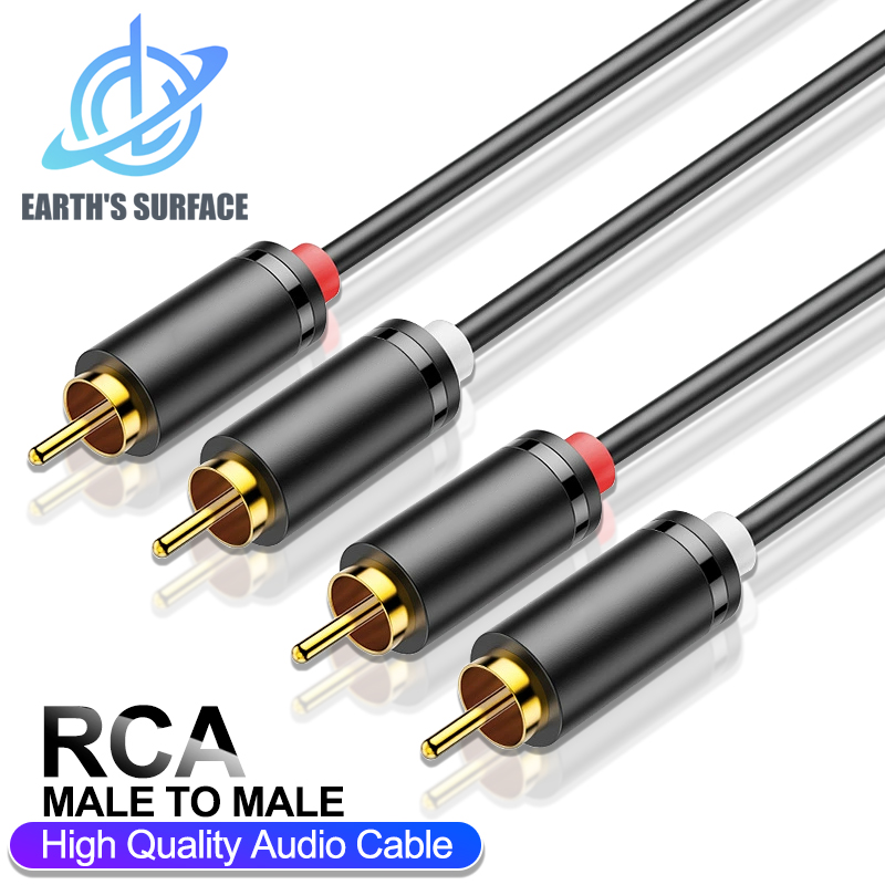 HIFI Stereo RCA Cable 2RCA to  - Home Cinema Installation recension och pris