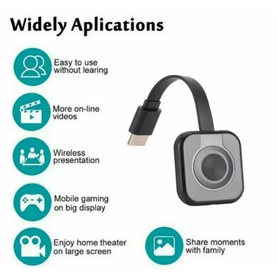 ‌WiFi Receiver Audio Video Tra - Home Cinema Projector Screen recension och pris