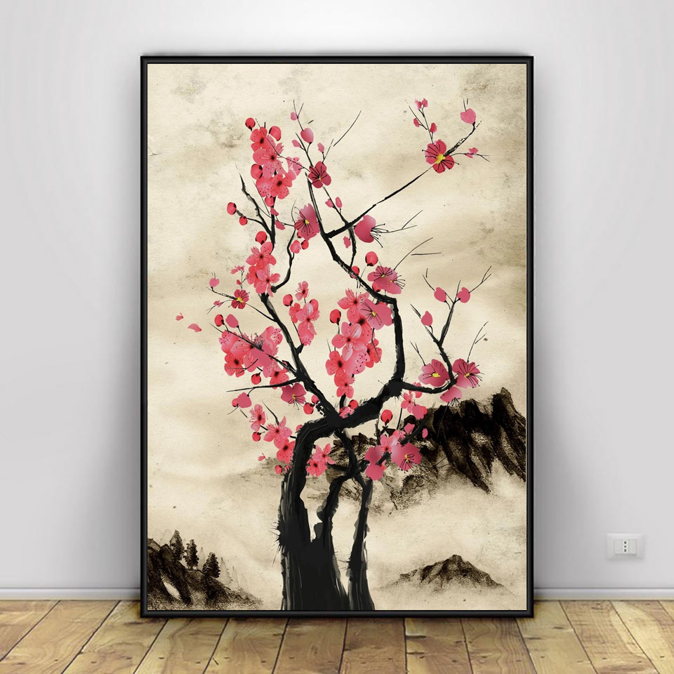Samurai Sakura Saber Pisces Wa - Home Cinema Wall Art recension och pris