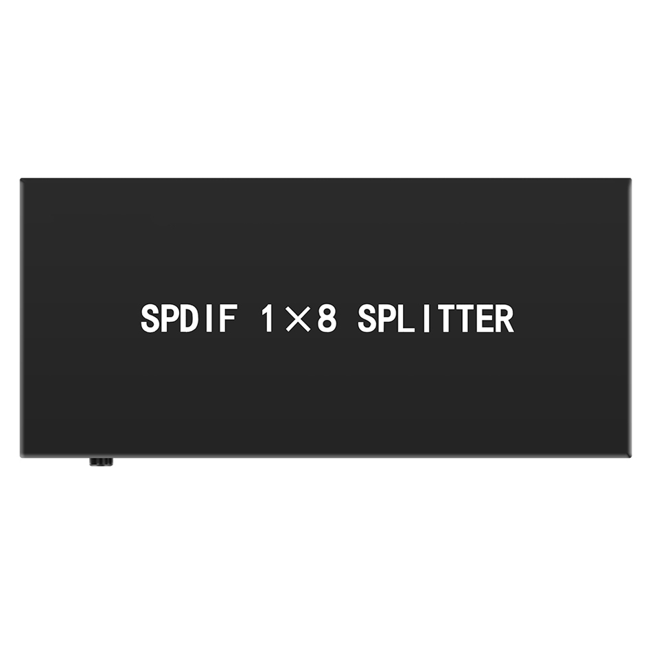 Optical Audio Splitter,1 in 8  - Home Cinema Installation recension och pris