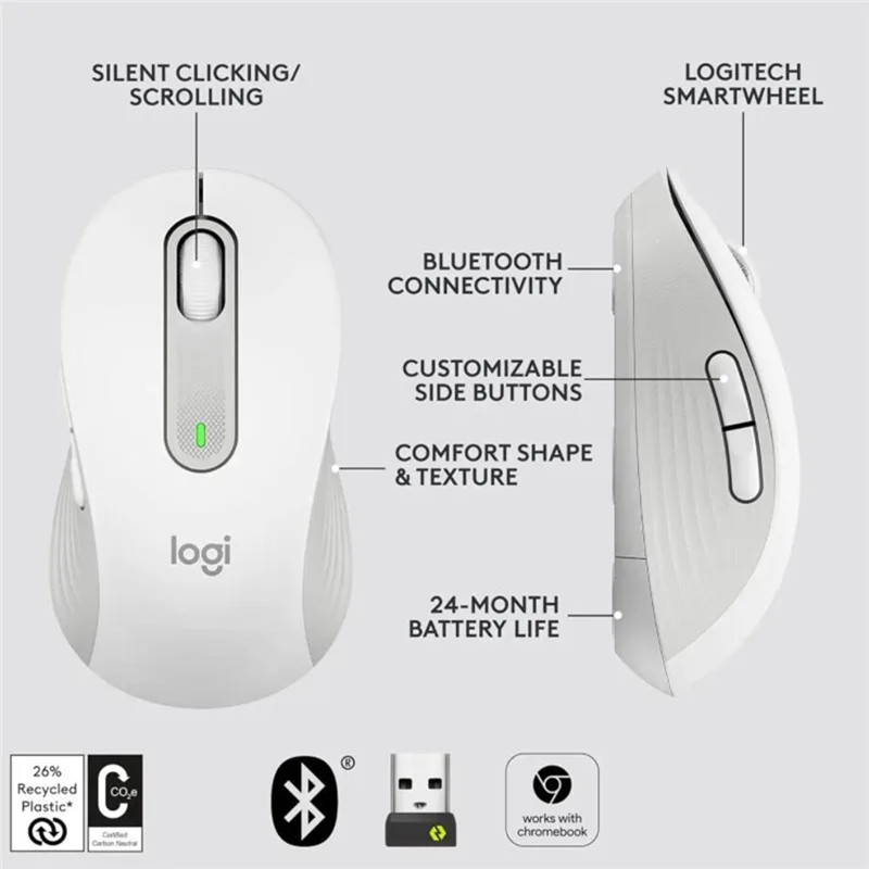 Logitech M650/M650L Wireless M - Logitech Home Cinema recension och pris