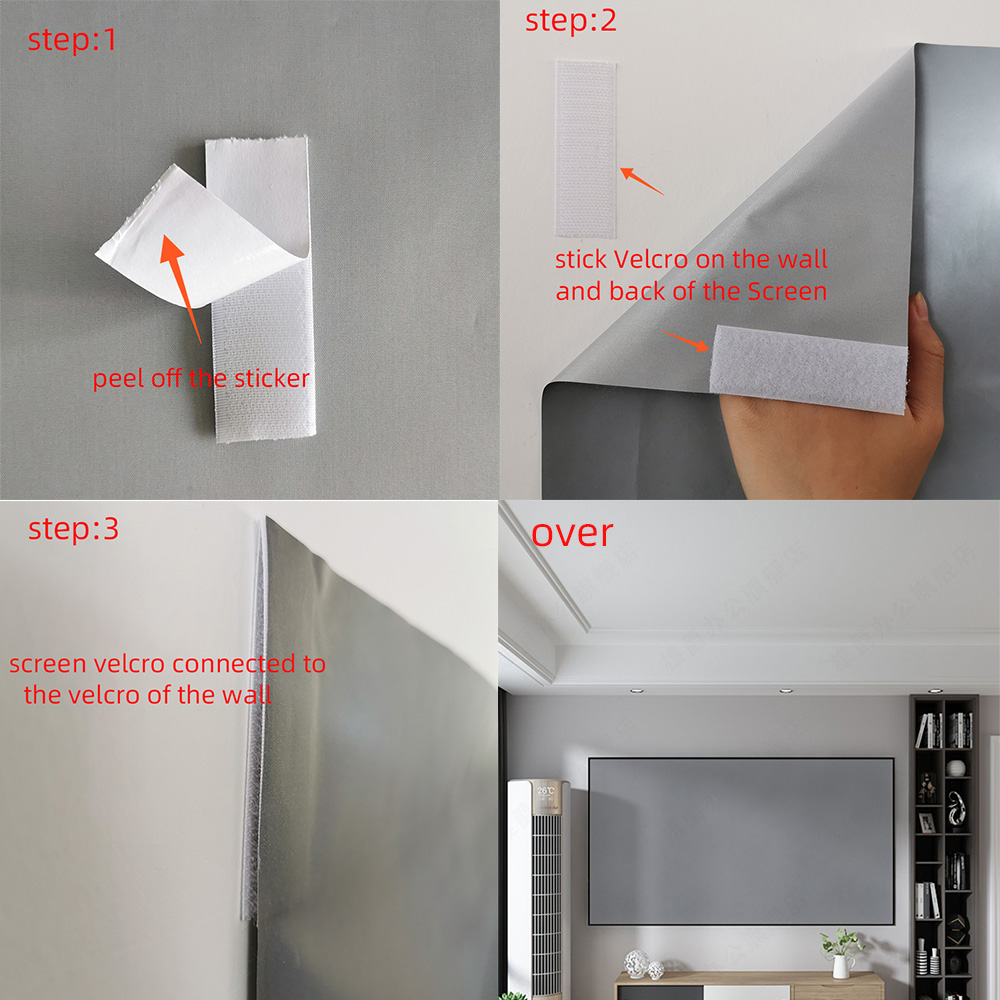MIXITO Projector Screen Simple - Home Cinema Projector Screen recension och pris